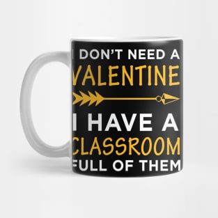 Valentine teacher Mug